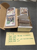 69, 72, 73 & 74 Topps Baseball Trading Cards