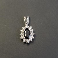 $500 14K  Sapphire(0.3ct) Pendant