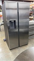 SAMSUNG Stainless Side By Side Refrigerator.