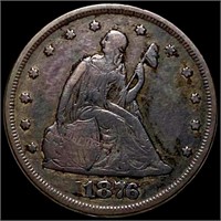 1876 Seated Liberty Twenty Cent NICELY CIRCULATED