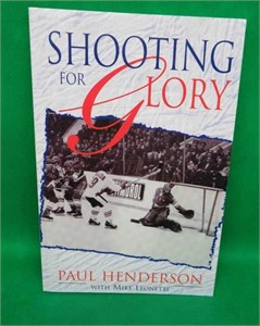 Paul Henderson 1997 SIGNED Shooting For Glory BOOK