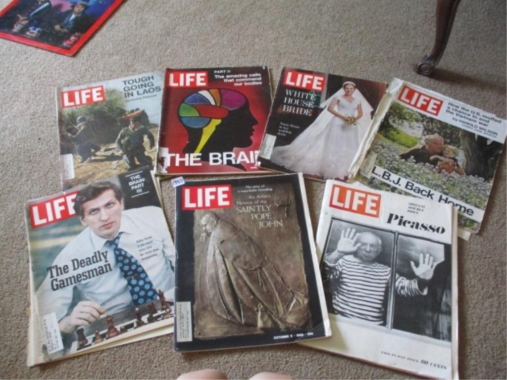 1960's Life magazines