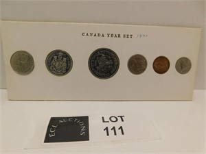 CANADA 1971 UNCIRCULATED COIN SET