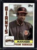 Frank Robinson Manager Card San Francisco Giants