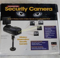 Remington security camera