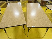 (2) Adjustable Tables