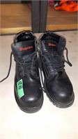 BLACK SIXE 11 SNAP ON SAFETY BOOTS