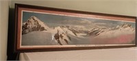 Panorama Print of Swiss Alps 11x41