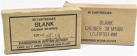 (40rds) BLANK .30 M1909 Military Cartridges