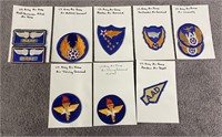 Lot of US Army Air Force Collectible Patches