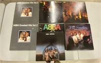 Nice Lot of Vintage ABBA Record Albums