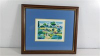 Framed Print "Jean Claude Picot" Numbered