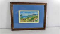 Framed Print "Jean Claude Picot" Numbered