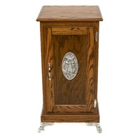 Oak Wood Slot Machine Stand