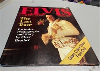 ELVIS PRESLEY The last tour 1977 poster magazine