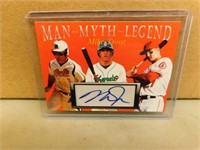 Man Myth Legend Mike Trout Baseball Card