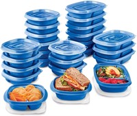 Set of 24 Rubbermaid TakeAlongs Food Storage