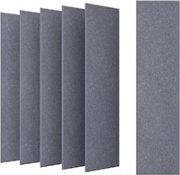 DrKlang 6 Pack Acoustic Panels, 47.2" x 11.8" Deco