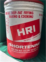 Vintage HRI Shortening