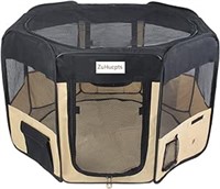 ZuHucpts 61" Portable Foldable Pet Playpen Exercis