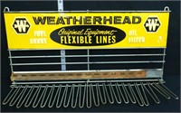 Vintage Weatherhead Flexible Lines adv rack