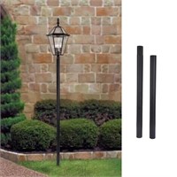 Lutec 80" Alumnium Light Post- Post Top Not Includ