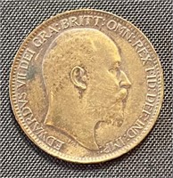 1903 - Ed VII 1 f coin