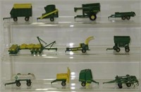 11x- Assorted 1/64 JD Implements