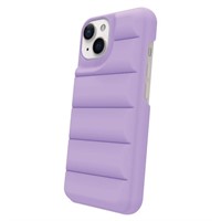 Puffer Soft Quilted Phone Case for iPhone 14+ AZ2