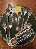 10 Pc Children's Spoons & Forks