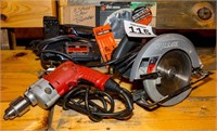 Skilsaw, drill, etc.