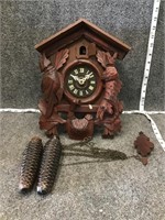 Old West Germany Cuckoo Clock