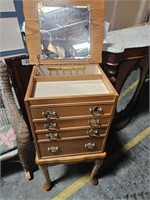 Standing 4 drawer Jewelry box (j.M.)