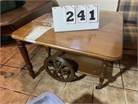 Vintage Wooden Table with Stain