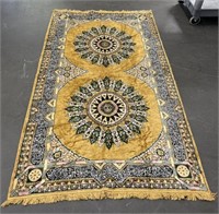 Antique Woven Mandalla Tapestry Rub