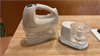 Hamilton Beach electric hand mixer & Proctor