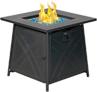 Bali Outdoors Gas Fire Pit Table, 28 inch 50,000 B