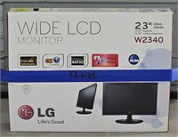 (R) LG 23" Wide Full HD LCD Monitor W2340 (Works)