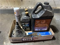 Box Funnel, Battery Carrier, Grease, Hyd Oil,