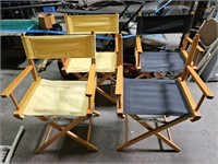 3 Director Chairs
