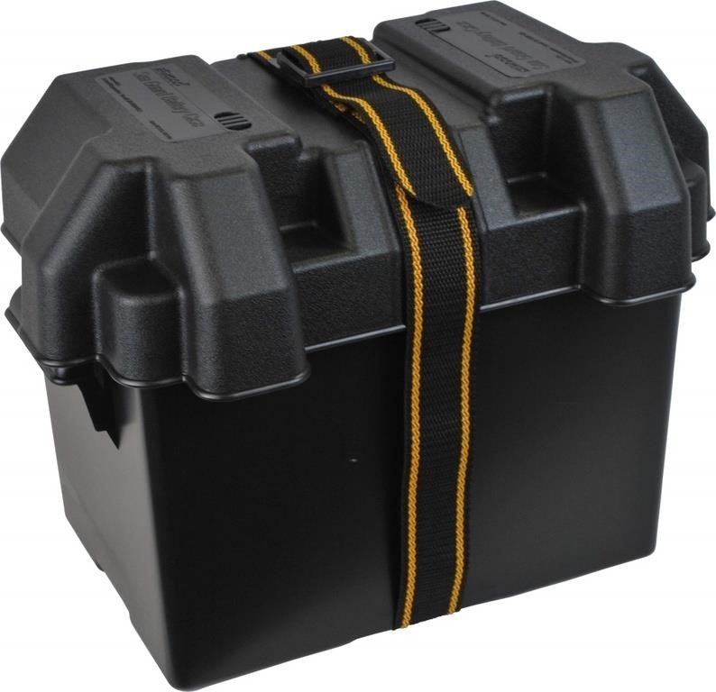 Attwood 9065-1 Battery Box Standard with Strap