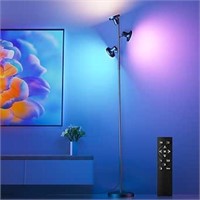 SIBRILLE RGB Floor Lamp LED Color Changing w Remot