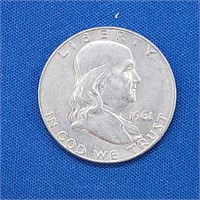 1961 SILVER LIBERTY HALF DOLLAR