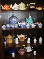 29pcs Assorted Tea Pots, Creamer & Sugar,