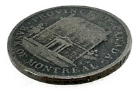 Pièces ½ PENNY 1837 CANADA + 1 PENNY 1842 CANADA