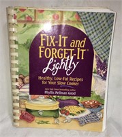 E5) (2) Fix it & forget it cookbooks