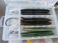 3 tackle boxes of worms