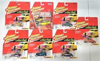 7 Johnny Lightning Hot Rods Cars 2000 & 2003