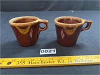 Hull Brown Drip Coffee Mugs