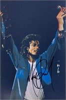 Autograph COA Michael Jackson Photo